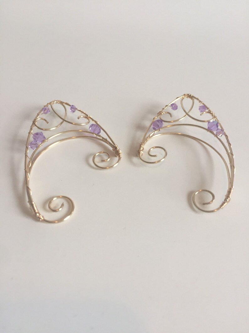 Purple elf ears