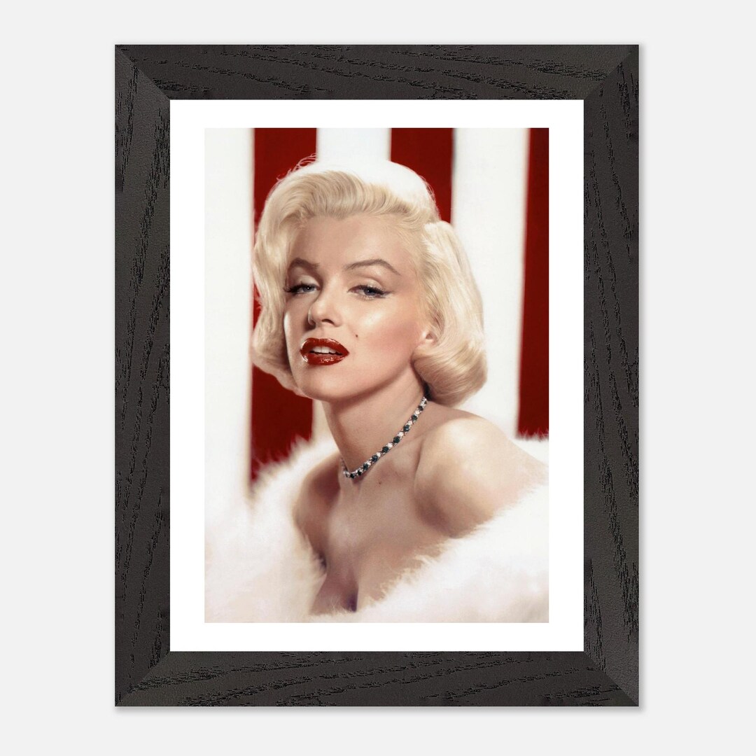 Marilyn Monroe Wall Art – Classic Hollywood Icon | Premium Wooden ...
