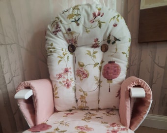 Clients Bespoke Nursing Chairs Reupholstered To Order