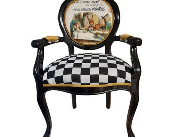 You're Entirely Bonkers ! Whimsical Carver Chair