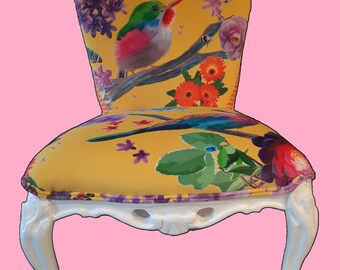 Clients Bespoke Chairs Reupholstered To Order