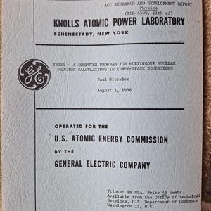 Trixy - Ett datorprogram för beräkningar av flergruppskärnreaktorer i tredimensioner (1956)