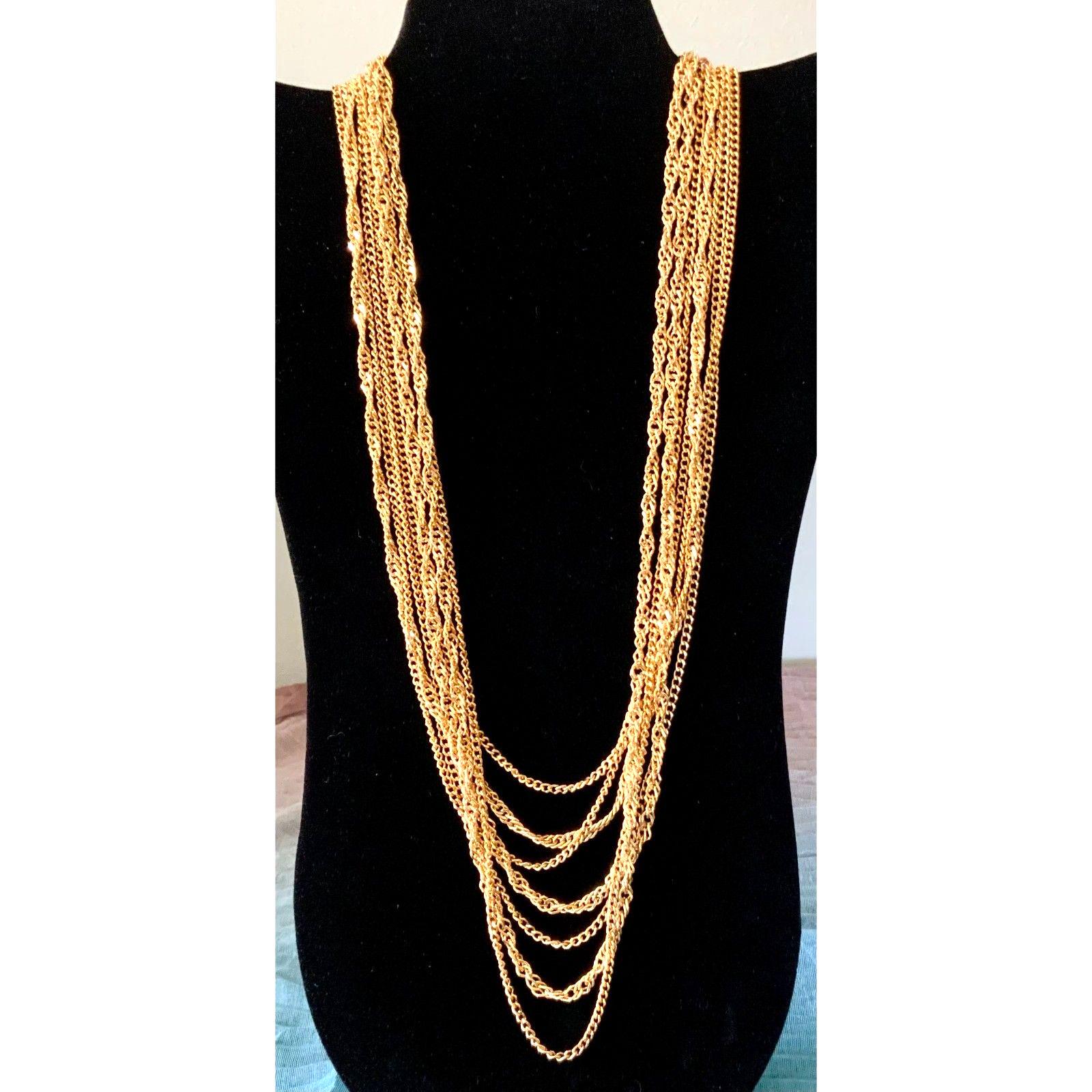 Vintage Multi Strand Trifari Necklace - Etsy