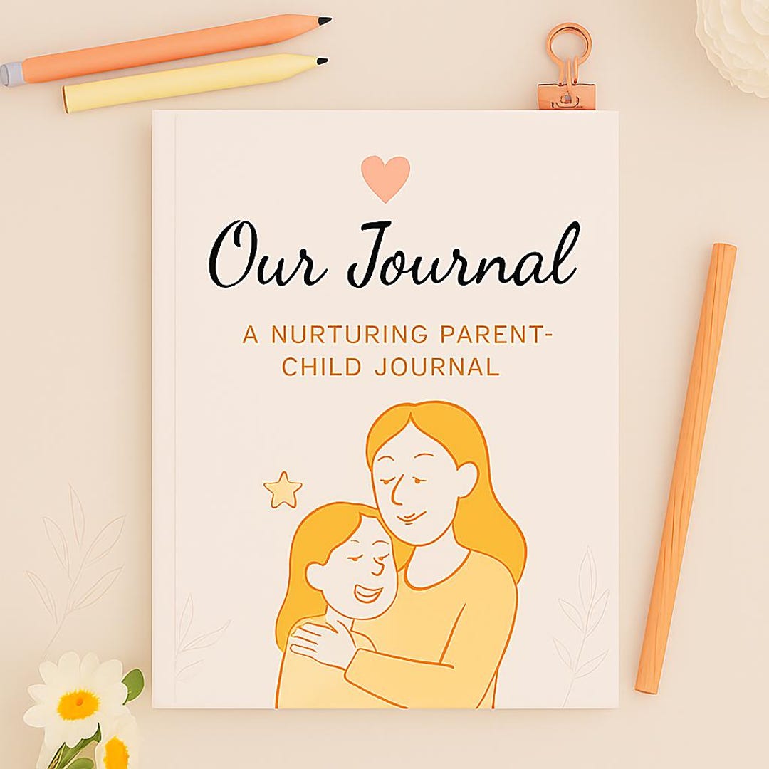 Parent & Child Emotional Journal Printable | 5-minute Bonding Journal ...