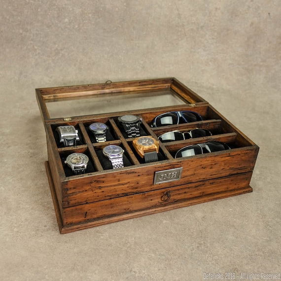 leather watch box for men