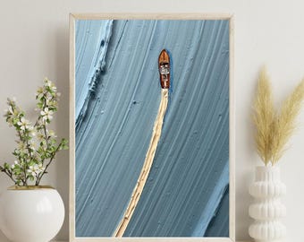 Speed Boat Art Print, Werner Bronkhorst Style, Modern Coastal Wall Decor A4