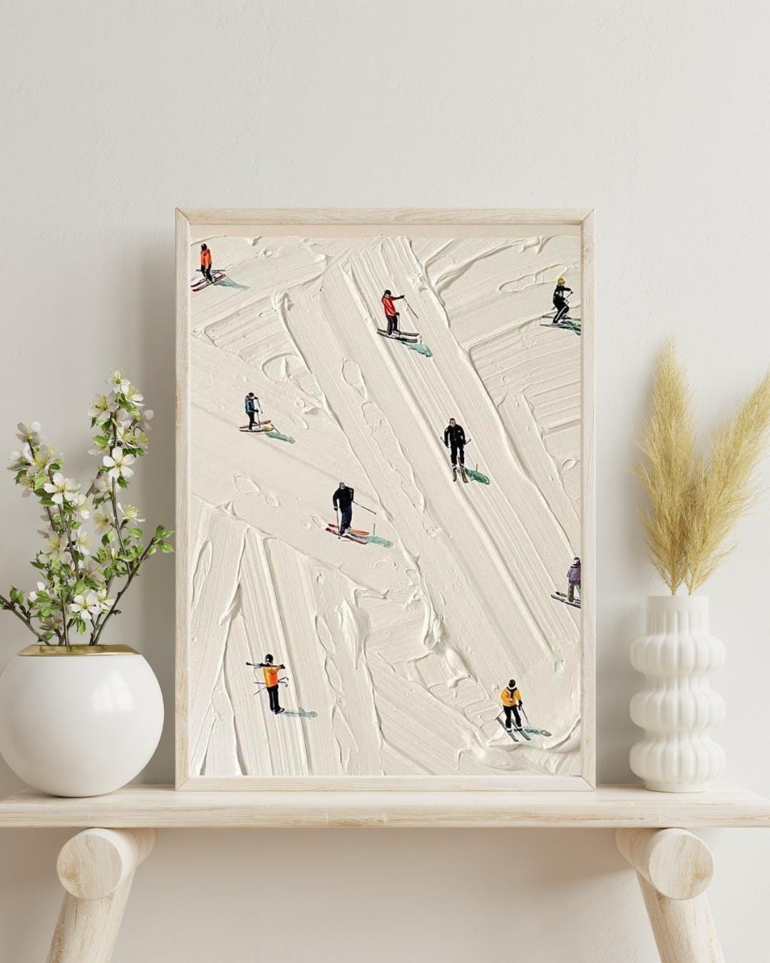 Werner bronkhorst ski painting - Etsy 日本