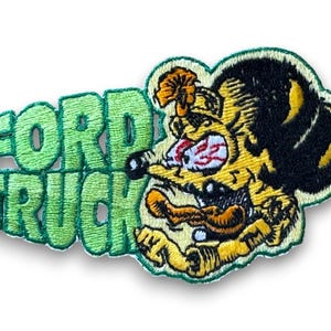 Vintage Rat Fink Ford Truck Embroidered Patch Ed Roth Style 1970s Kustom Kulture