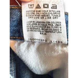 Wrangler Hero 96501DS Vintage Mens Regular Fit Jeans 38x30 Blue Denim image 12