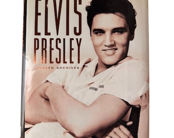 Elvis Presley Unseen Archives Hardcover Book 2002 Marie Clayton Parragon