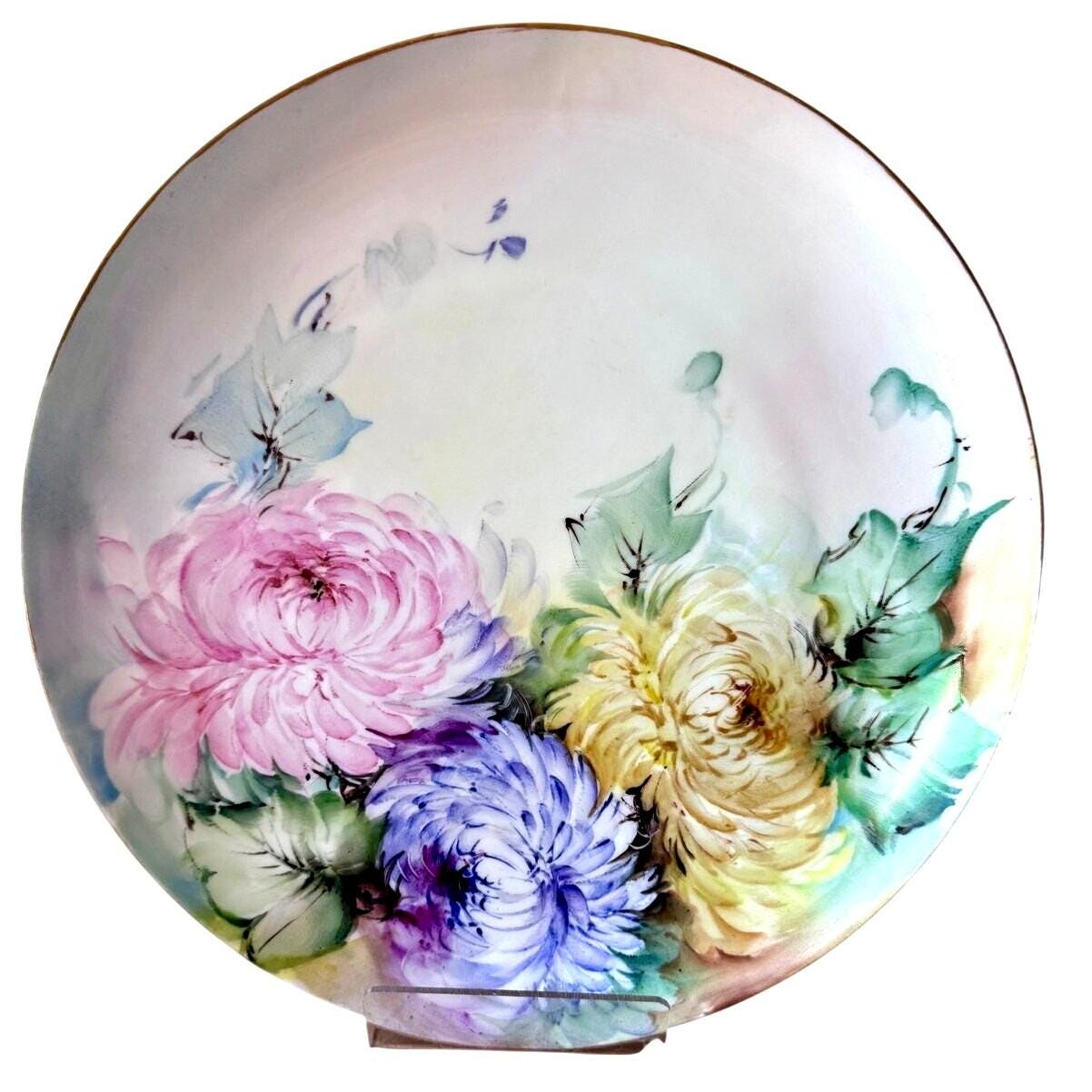 菊の皿 - Etsy 日本