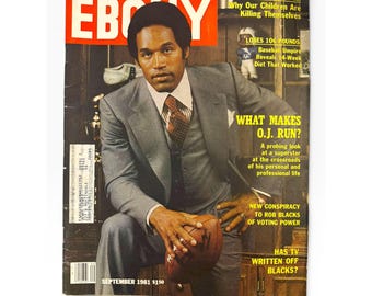 Ebony Magazine Vintage Nov. 1992 50 Years of JPC Special Issue - Etsy