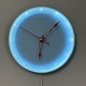 Translucent Lighted Clock