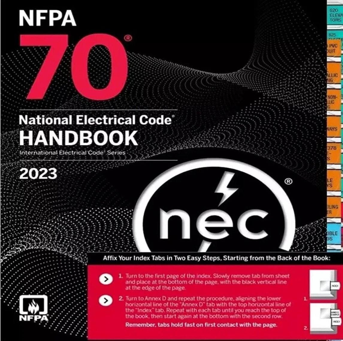Electrical Code Booko NFPA NATIONAL ELECTRIC Code Book - Etsy