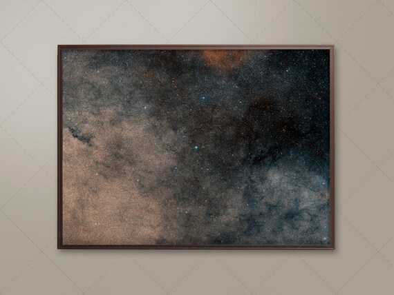 PERSONALISED Telescope Word Art Wall Print Gift Idea Astronomy Star Gazing Space