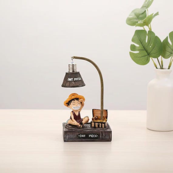 One Piece Luffy 3D LED Night Light Anime Desk Lamp Study Office Decor Gift