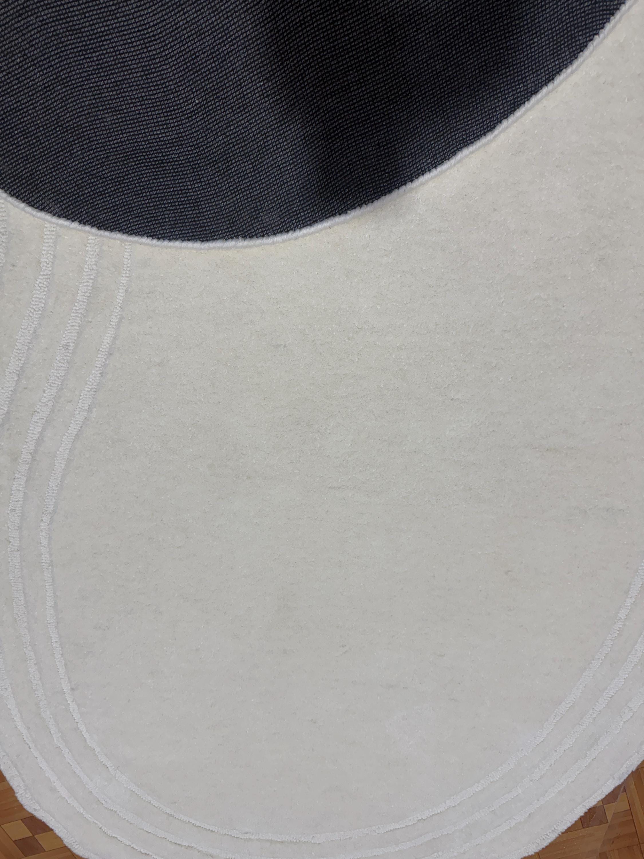 Hand Tufted Bean Shaped Rug – Organic Minimalist Cloud Area Rug - Etsy