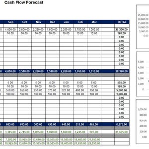 Plantilla básica de previsión de flujo de caja