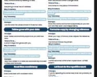Excel Reference Guide 04 - Excel Principles