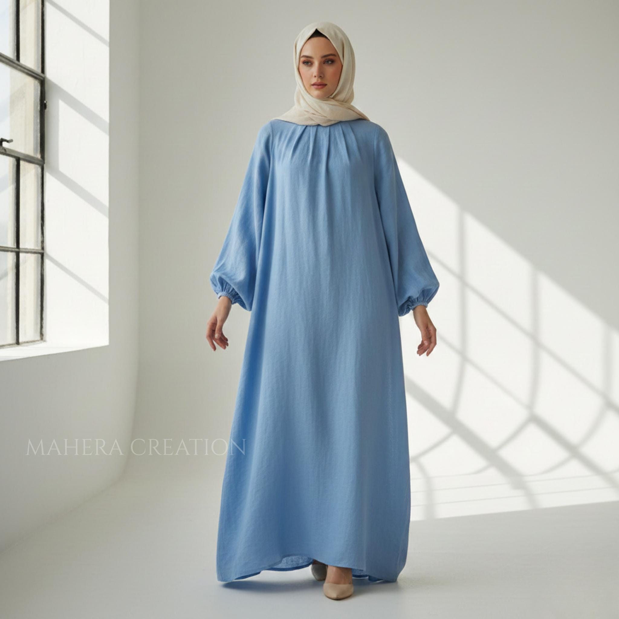 chinese dress ladies Plus Size Muslim Women's Long Top Dress Wide Leg Pants Women Modest Islamic  Dubai Dress Kaftan Abayas Islamic Abaya Eid Ramadan Prayer Clothes Khimar  Middle East Outfit Id al-Fitr Black b S main image 0