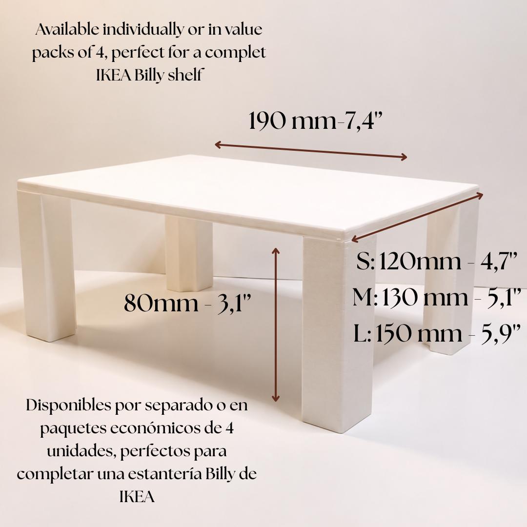 Bookshelf Riser IKEA Billy – Extra Space for Books and Manga - Library ...