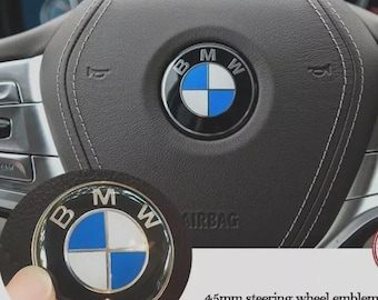 BMW steering wheel emblem logo 45mm