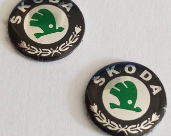 Skoda key fob logo emblem