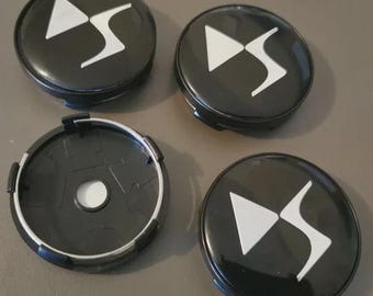 4 Citroen DS logo hubcaps