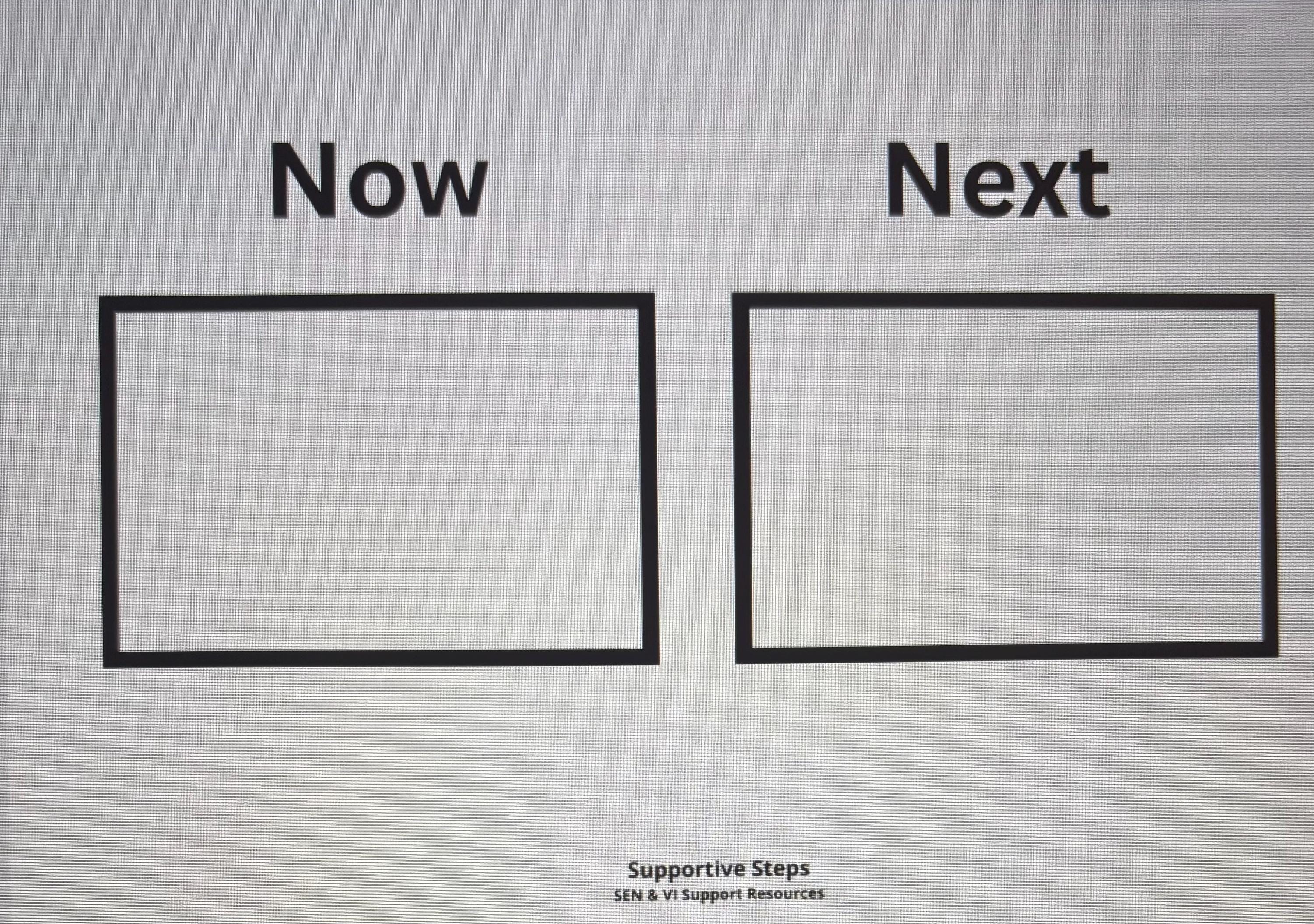 Visual Support Next Now & Next Board | SEN and VI Visual Support | Printable PDF - Etsy UK