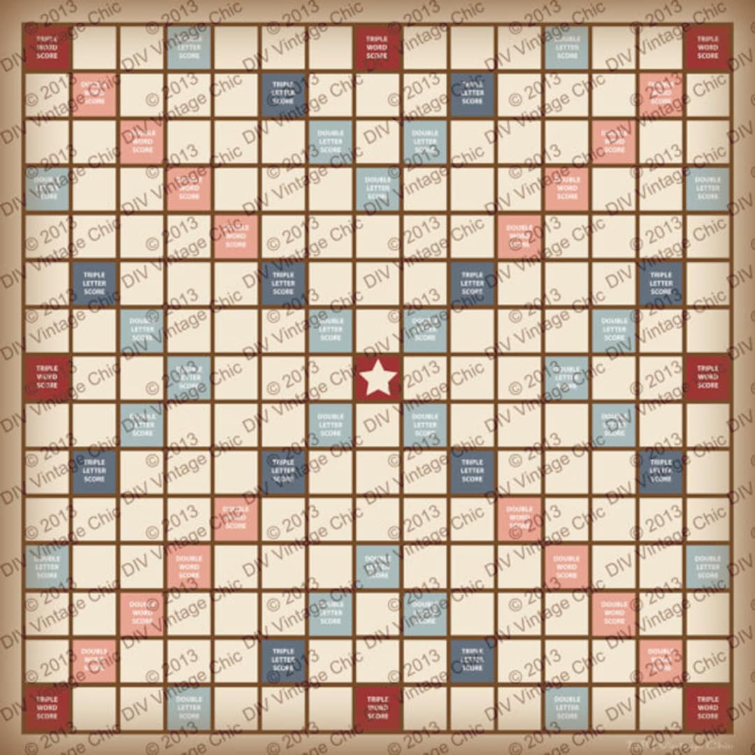 Scrabble Tiles, Board Game Clipart Graphic by RedCreations · Creative  Fabrica