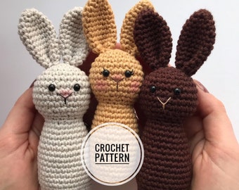 Crochet Bunny Easter Egg Cosy Pattern PDF