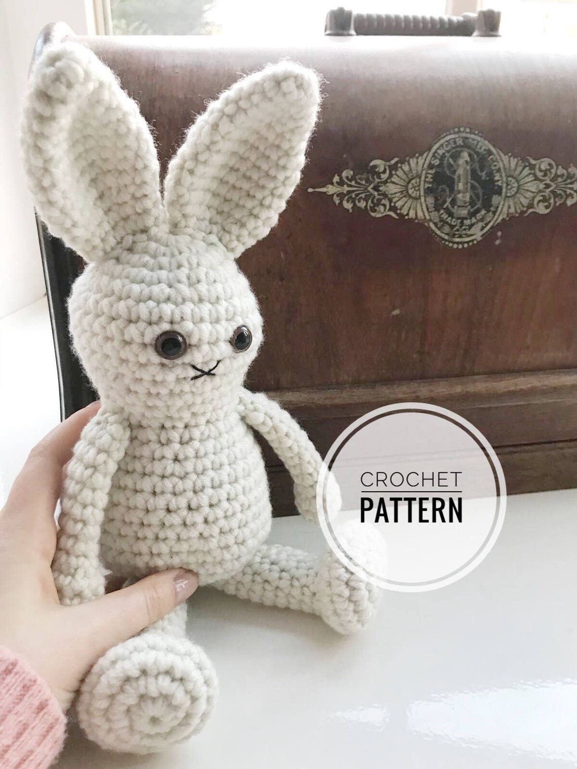 Chunky Crochet Bunny Rabbit Pattern Etsy