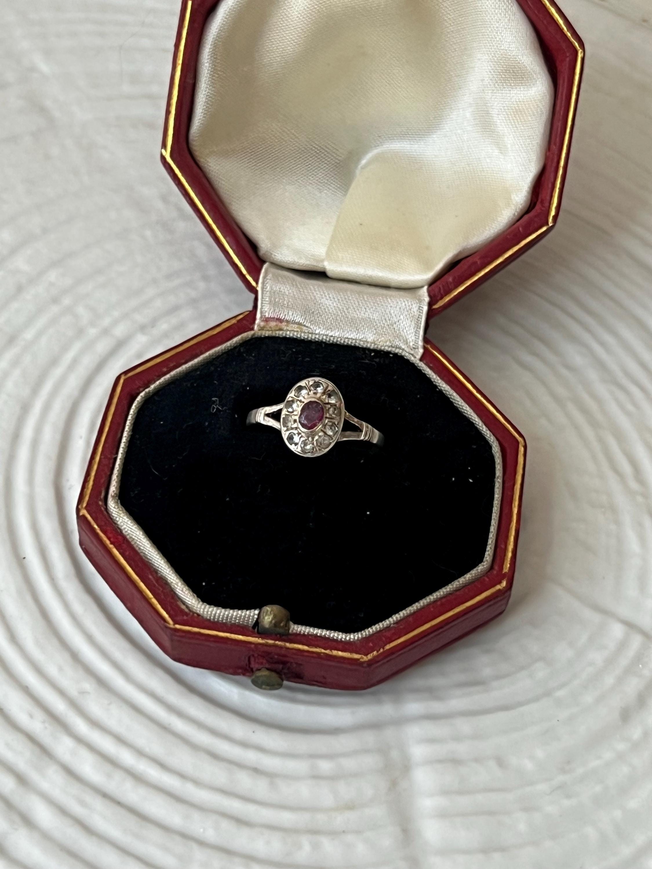 Bague Fantaisie Vintage Créateur Taille 52