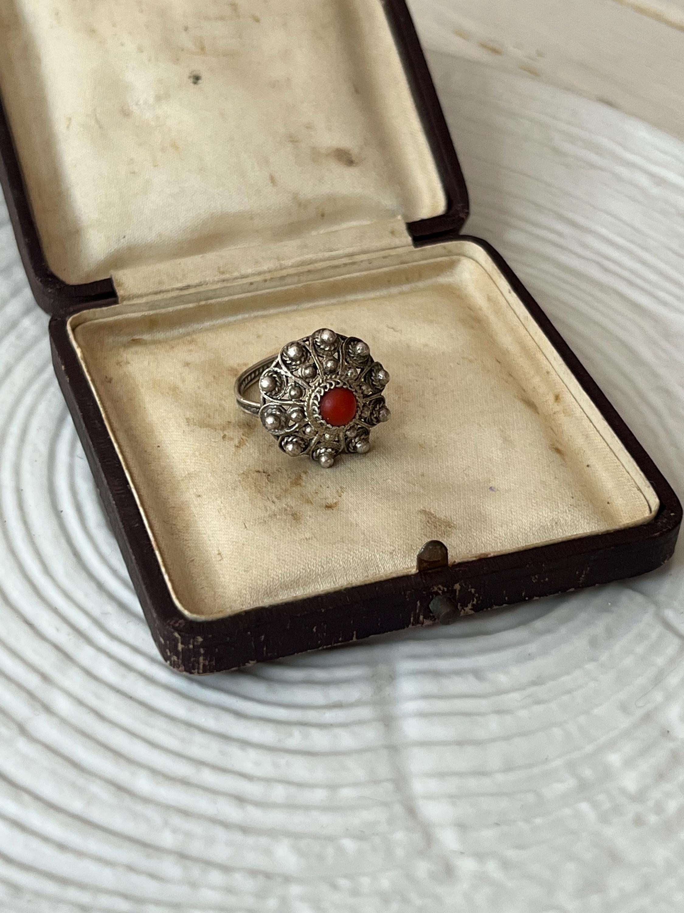 Bague Vintage Créateur – Taille 52 – Occasion En Bon état (quelques Traces D’usure)