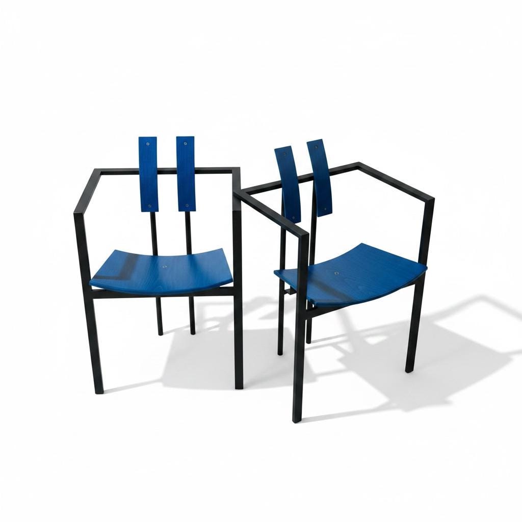 椅子 Karl Friedrich Forster KFF POSTMODERN Postmodern KFF Trix Chair by Karl-friedrich Förster, Germany