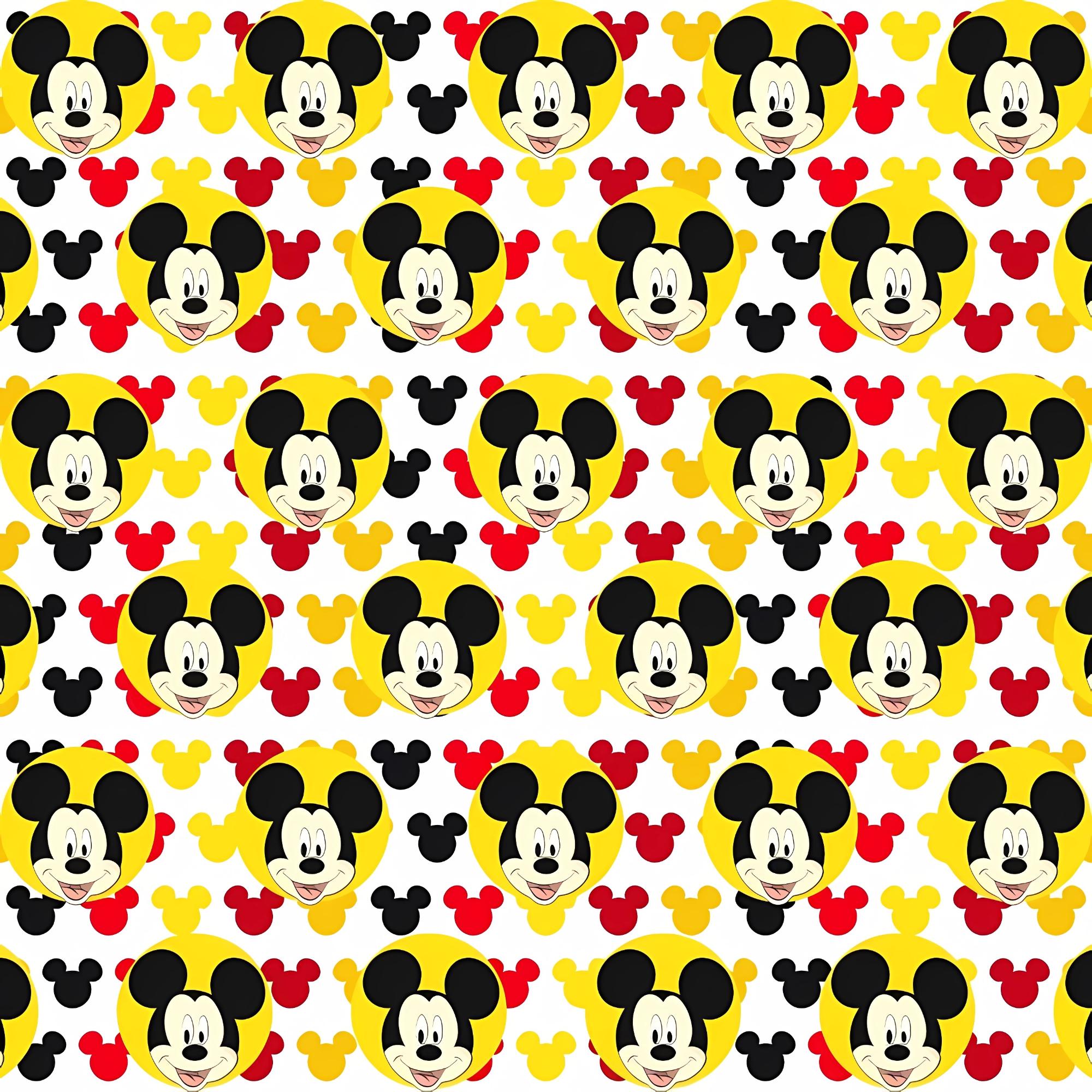 30+ Mickey Mouse Digital Papers: Scrapbooking & Crafts (instant ...