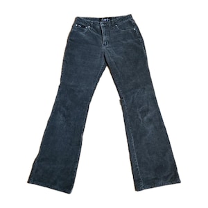 00s corduroy loose flare pants y2k Vintage Y2K Corduroy Flares in 