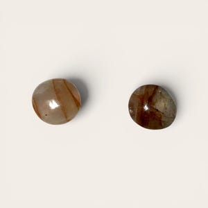 Piedra de palma de cuarzo fuego / Hematoide con destellos / Elige tu pieza / 1–4 oz