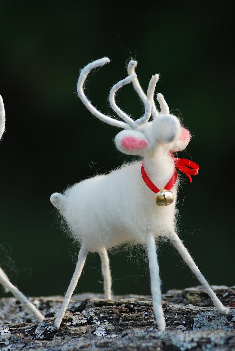 Handmade Felt Reindeer Featured In Better Homes & Gardens image 1