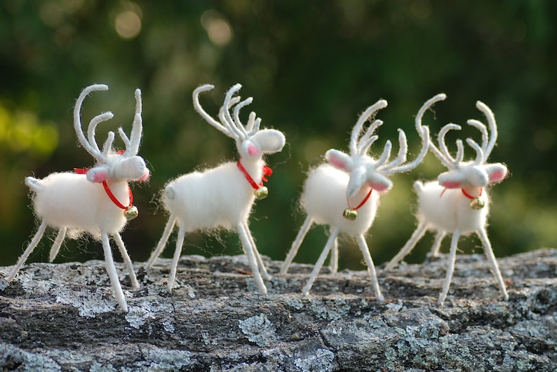 Handmade Felt Reindeer Featured In Better Homes & Gardens image 0