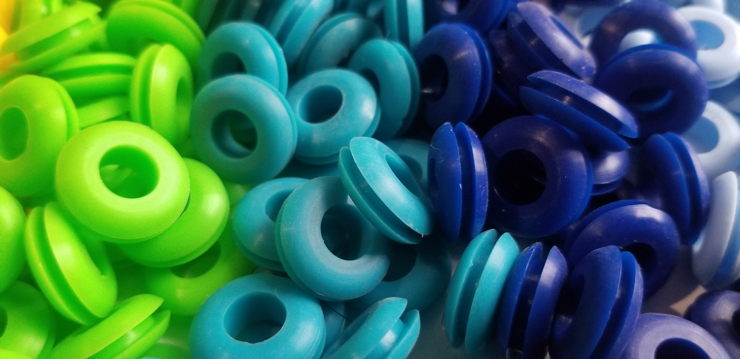 12 Colored Grommets Rubber Grommets for DIY Mason Jar Cups Etsy
