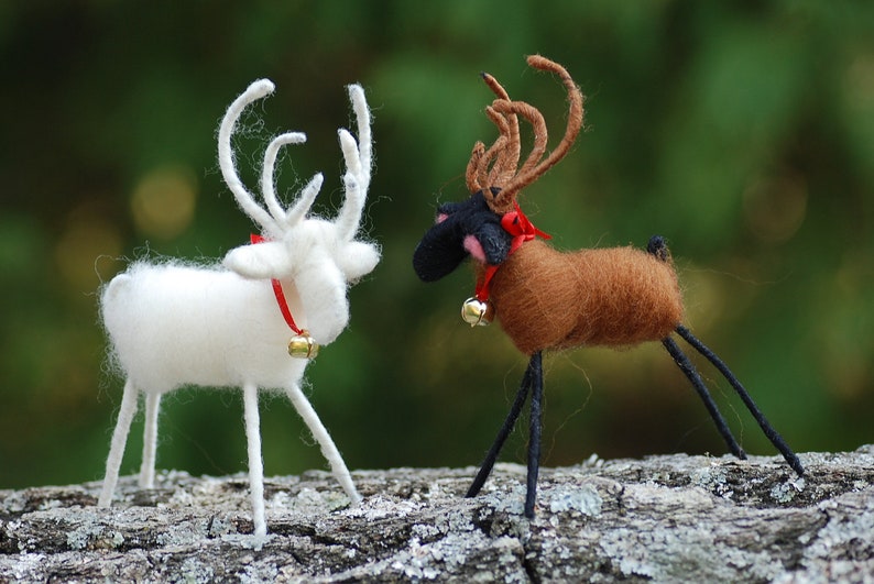Handmade Felt Reindeer Featured In Better Homes & Gardens image 3