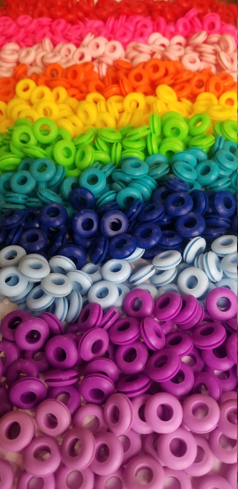 10 Colored Grommets for DIY Mason Jar Cups Tumblers Silicone Etsy