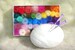 Felted Soap Kit, Mini Palette of Rainbow Wool With Pre Felted Soap, DIY Ready to Needle Felt Soap Bar, Christmas Gift 