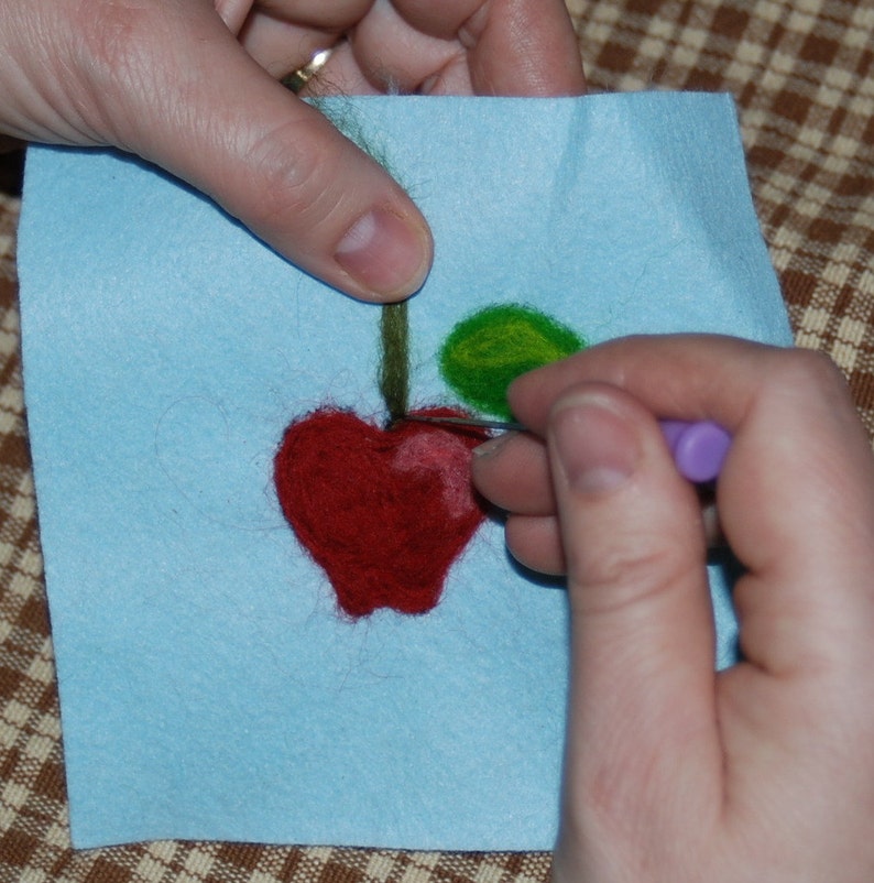 How to Needle Felt for Beginners PDF Instructions With Photos Etsy