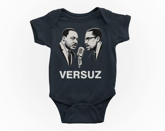 Martin Luther King vs Malcolm X Versuz Onesie