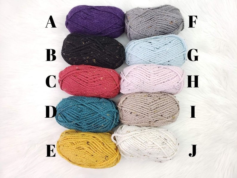 Chunky Infinity Scarf Knitting Kit / Beginner DIY Scarf Kit / Easy Knitting Pattern image 8
