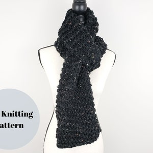 Chunky Infinity Scarf Knitting Kit / Beginner DIY Scarf Kit / Easy Knitting Pattern image 7