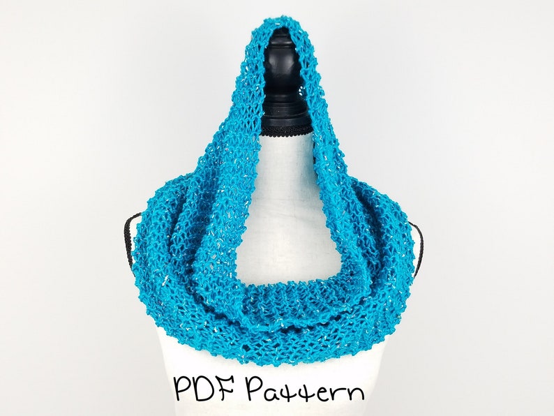 Lightweight Cowl Knitting Pattern Quick and Easy Beginner ...