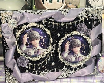 Gothic Spitzenband Schleife Pin Display Board Ita Bag Insert Kawaii Kokette Anime Merch Accessoire Sammler Geschenk